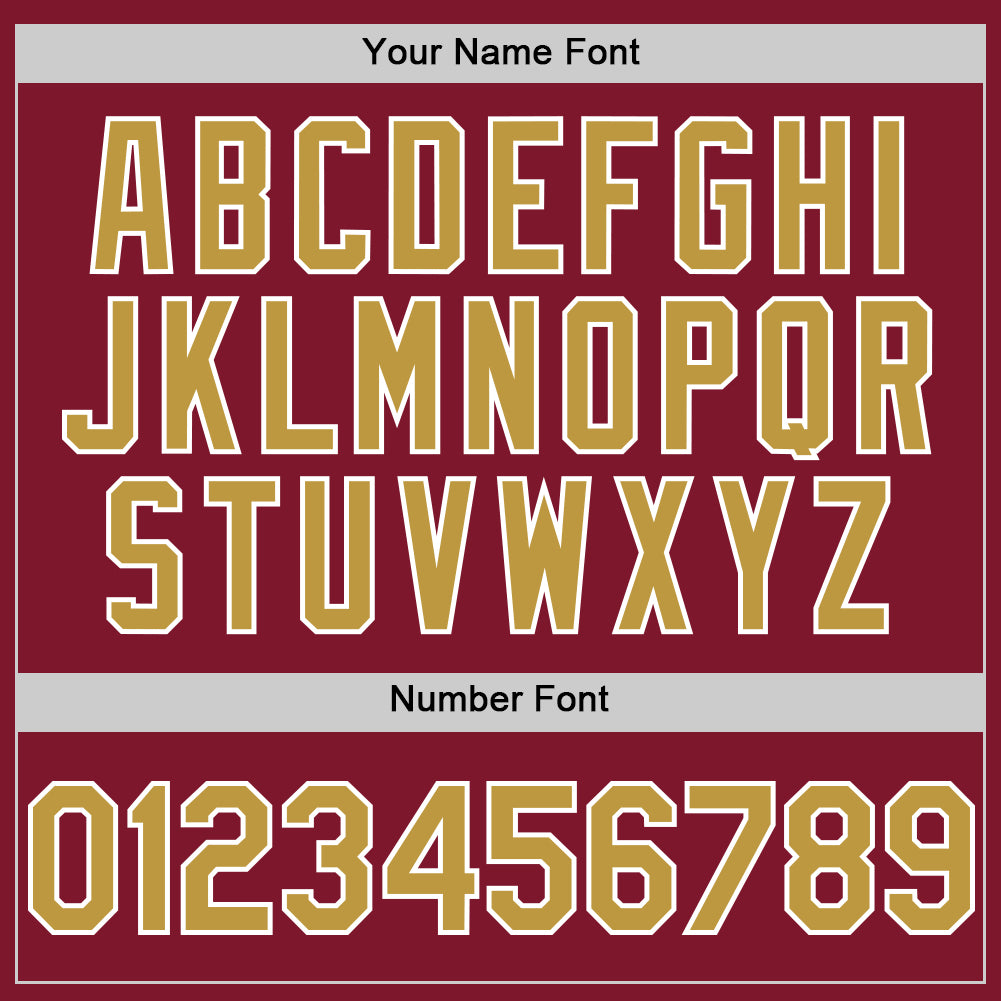 Custom Crimson Old Gold-White Line Authentic Baseball Jersey - Sky-Custom