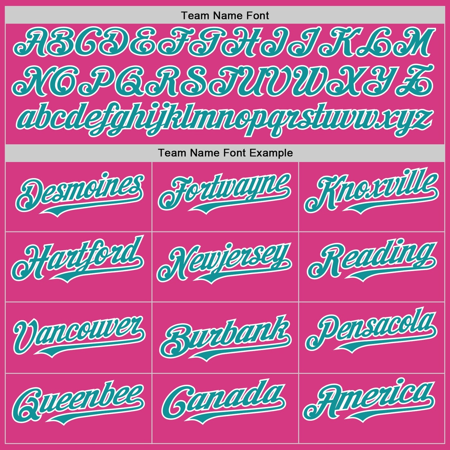 Custom Pink Teal-White Line Authentic Baseball Jersey - Sky-Custom