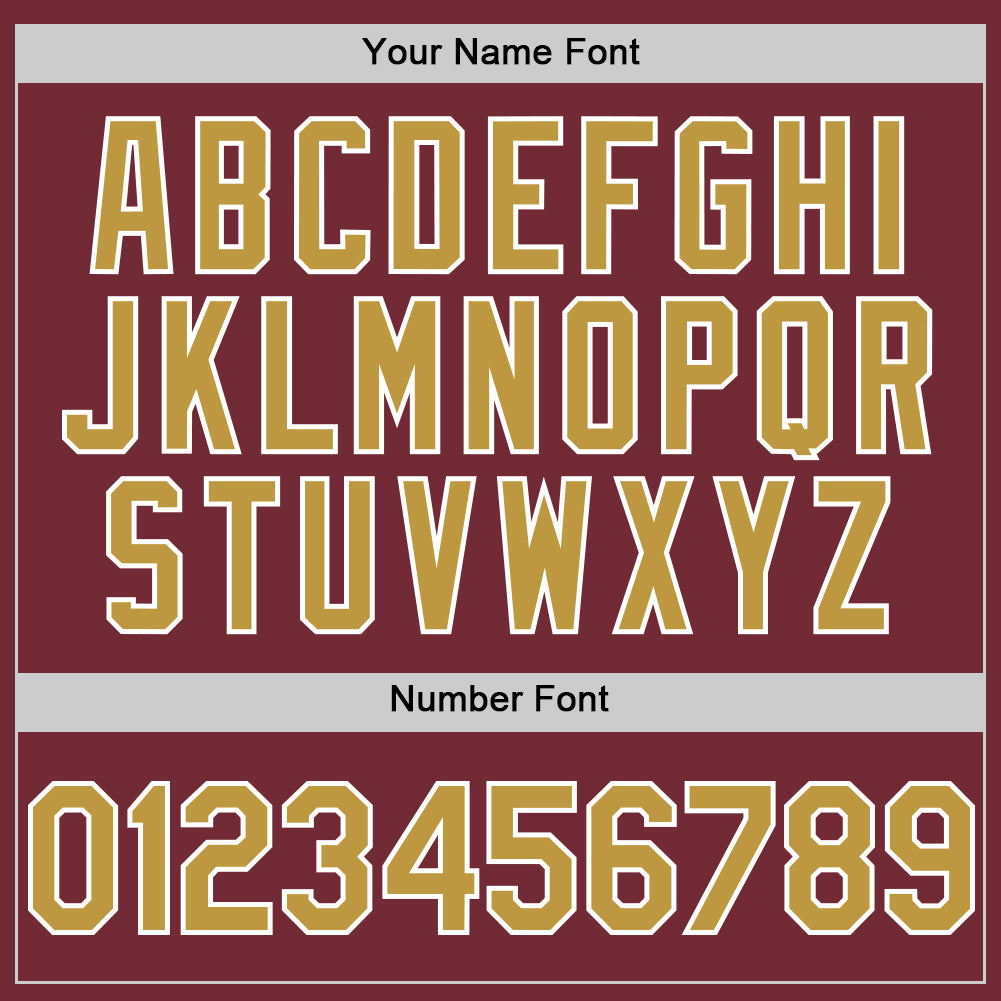 Custom Burgundy Old Gold-White Line Authentic Baseball Jersey - Sky-Custom