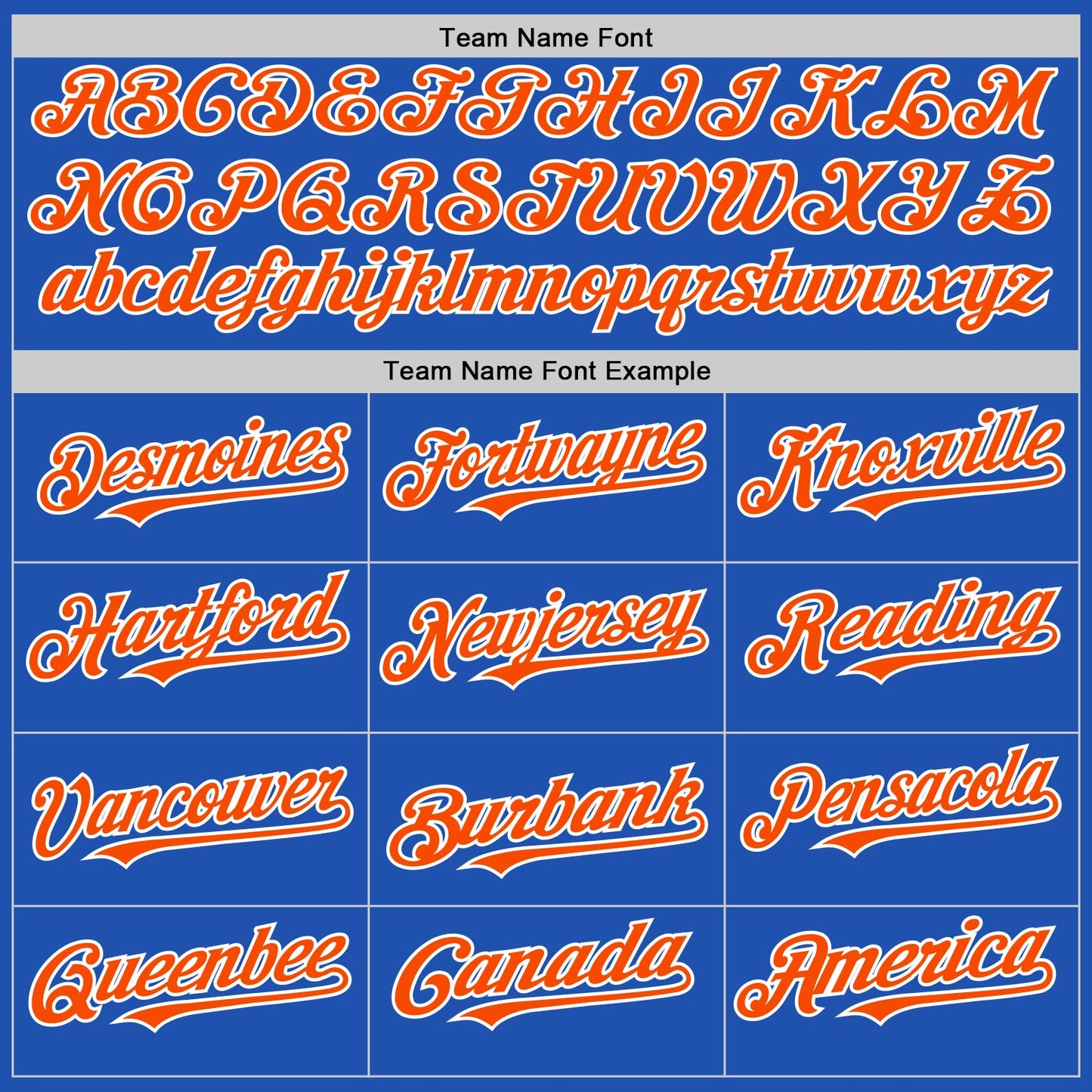 Custom Thunder Blue Orange-White Line Authentic Baseball Jersey - Sky-Custom