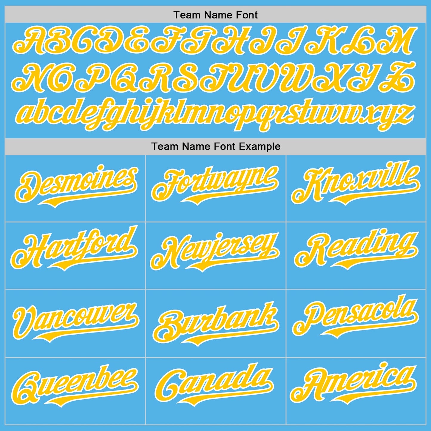 Custom Sky Blue Yellow-White Line Authentic Baseball Jersey - Sky-Custom