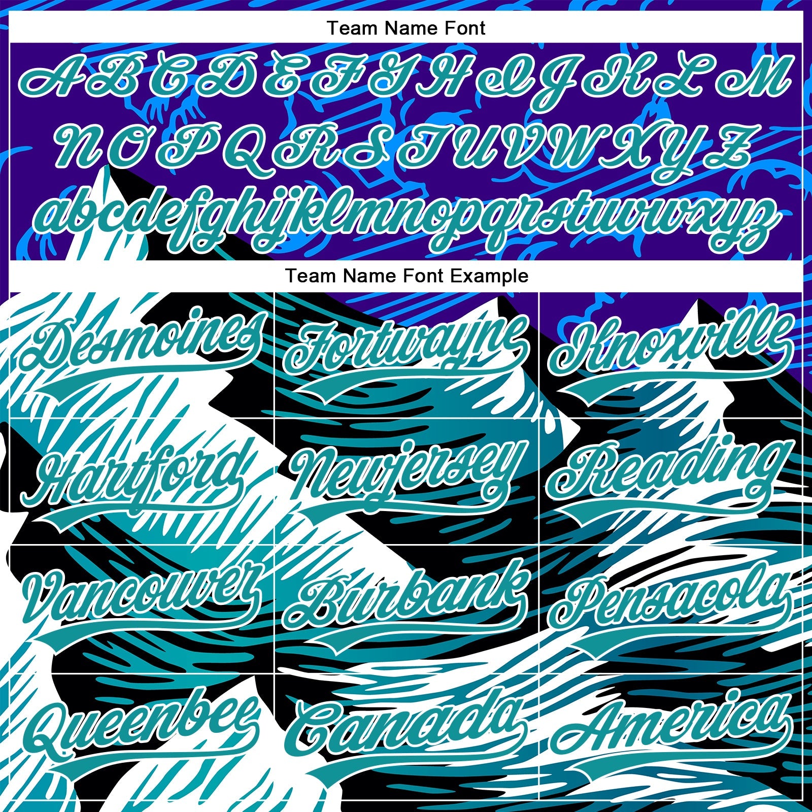 Custom Purple Teal-White 3D Pattern Design Mountains Authentic Baseball Jersey - Sky-Custom