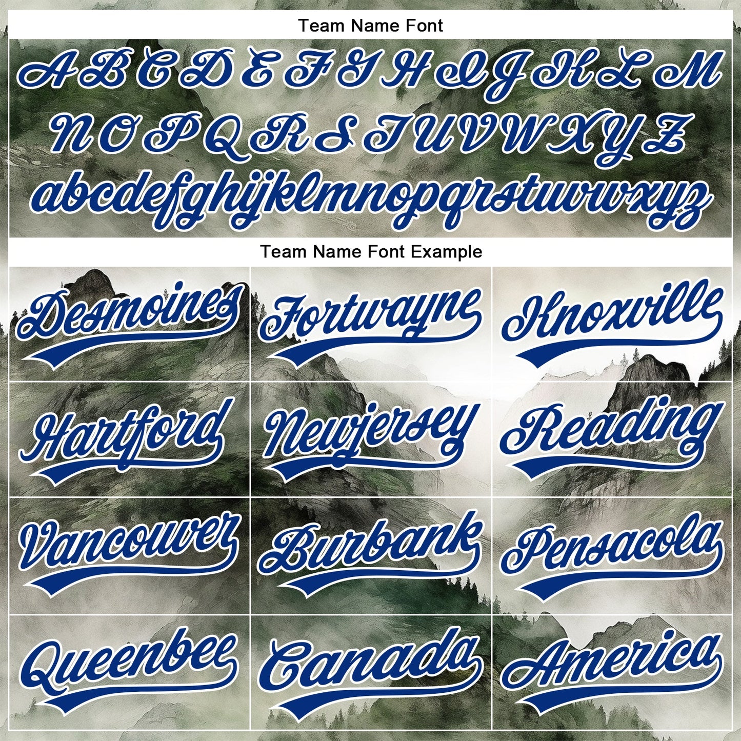 Custom White Red-Royal 3D Pattern Design Mountains Landscape Authentic Baseball Jersey - Sky-Custom