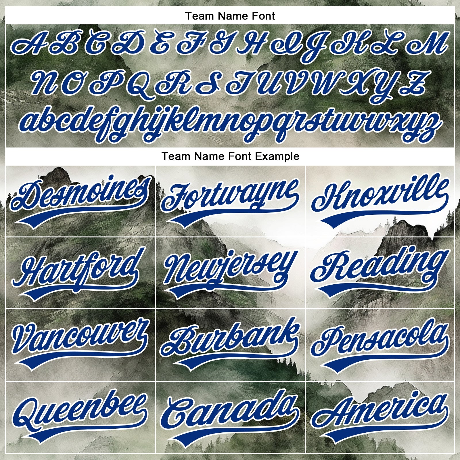 Custom White Red-Royal 3D Pattern Design Mountains Landscape Authentic Baseball Jersey - Sky-Custom