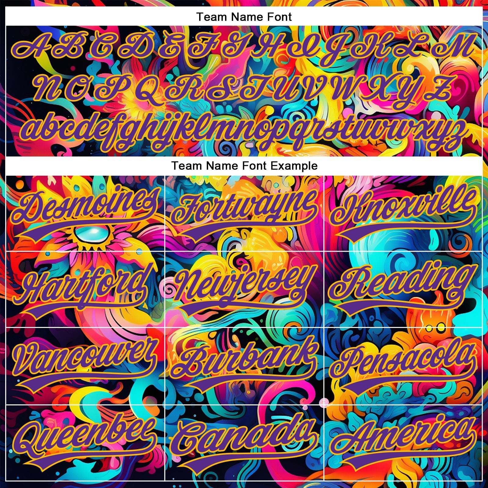 Custom Black Purple-Gold 3D Pattern Design Abstract Painting Authentic Baseball Jersey - Sky-Custom