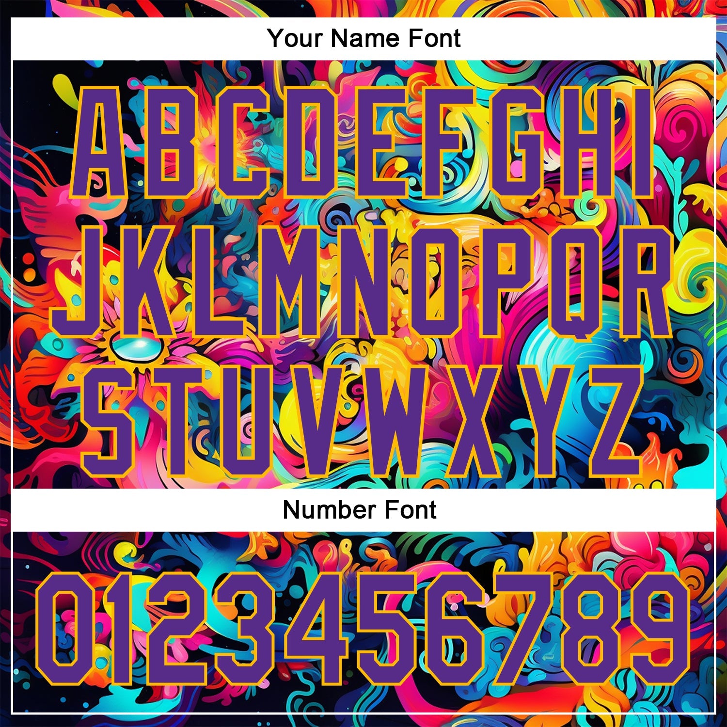 Custom Black Purple-Gold 3D Pattern Design Abstract Painting Authentic Baseball Jersey - Sky-Custom