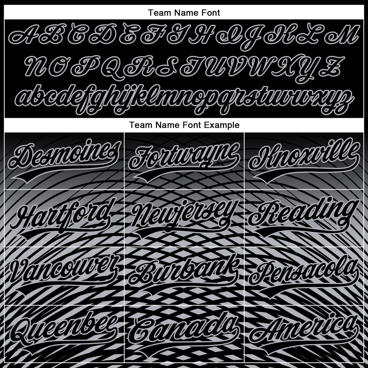Custom Black Gray 3D Pattern Design Gradient Lines Authentic Baseball Jersey - Sky-Custom