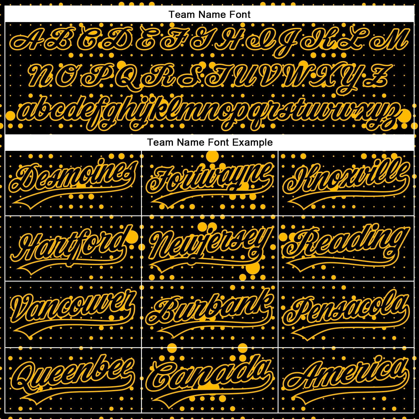 Custom Black Gold 3D Pattern Design Geometric Halftone Dots Authentic Baseball Jersey - Sky-Custom