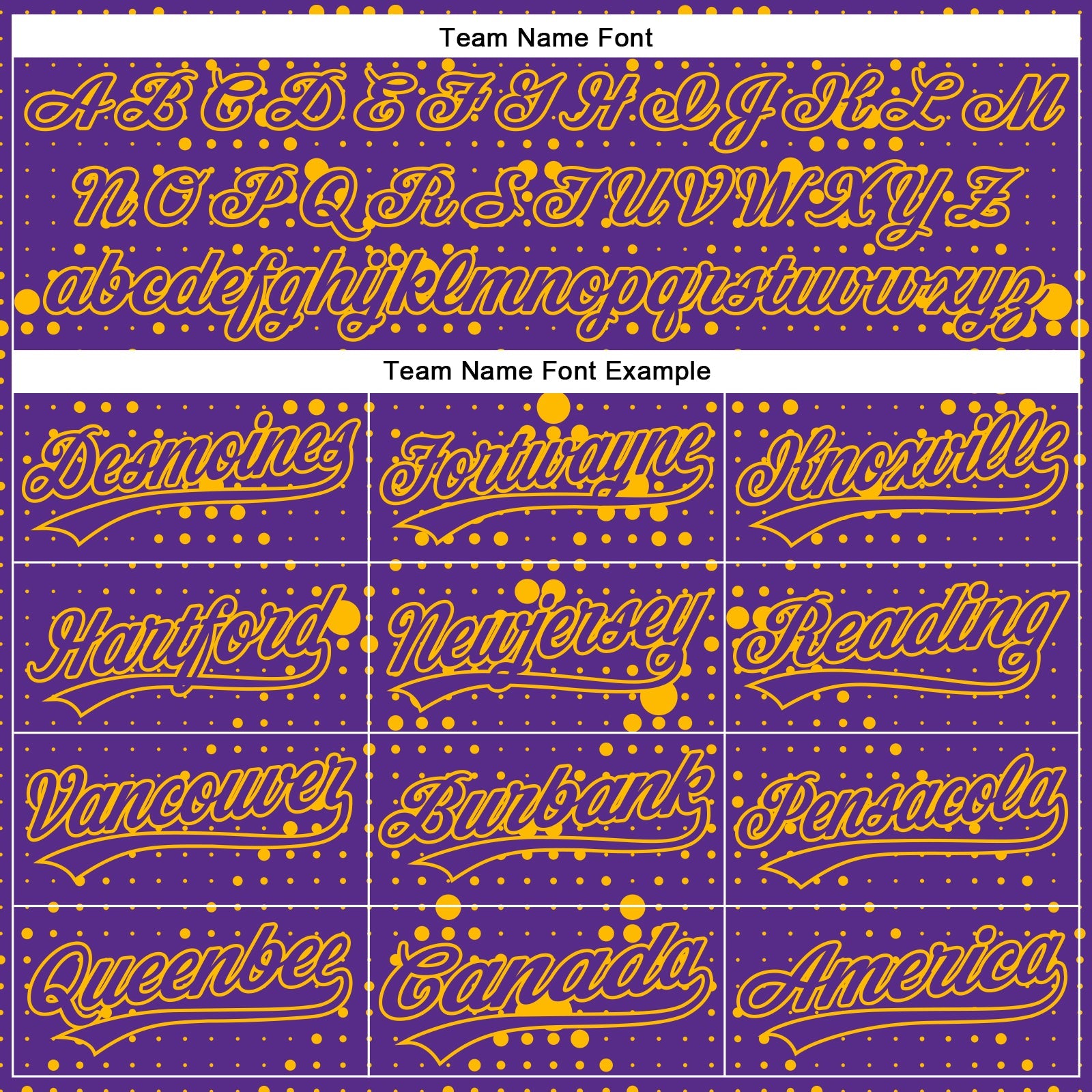 Custom Purple Gold 3D Pattern Design Geometric Halftone Dots Authentic Baseball Jersey - Sky-Custom