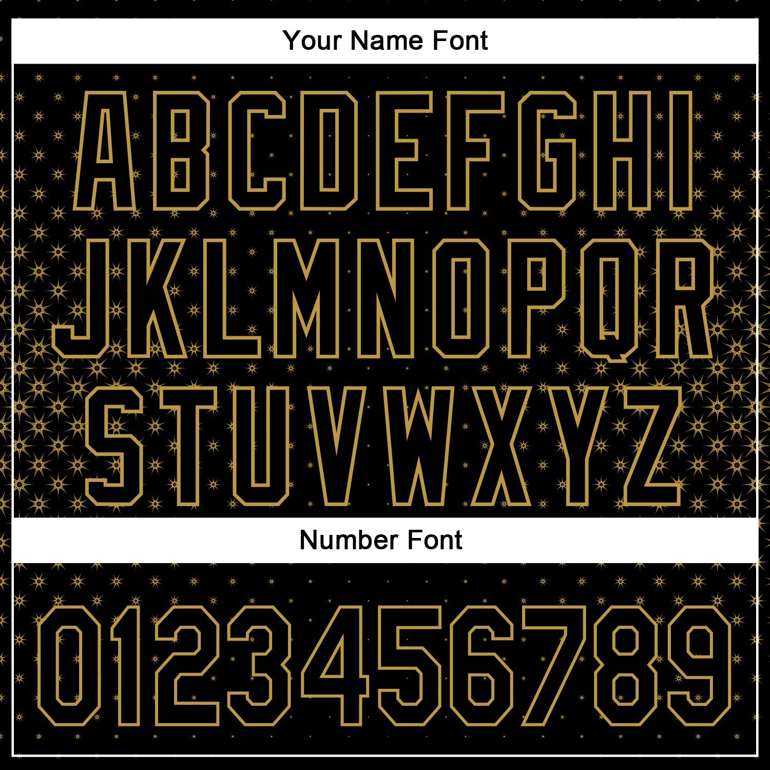 Custom Black Old Gold 3D Pattern Design Geometric Stars Authentic Baseball Jersey - Sky-Custom