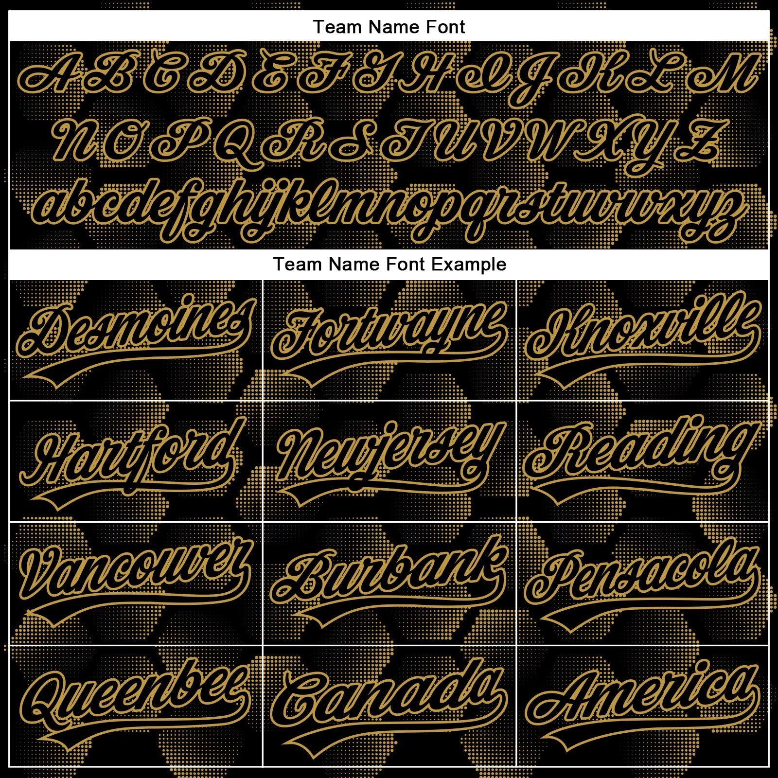 Custom Black Old Gold 3D Pattern Design Halftone Geometric Shapes Authentic Baseball Jersey - Sky-Custom