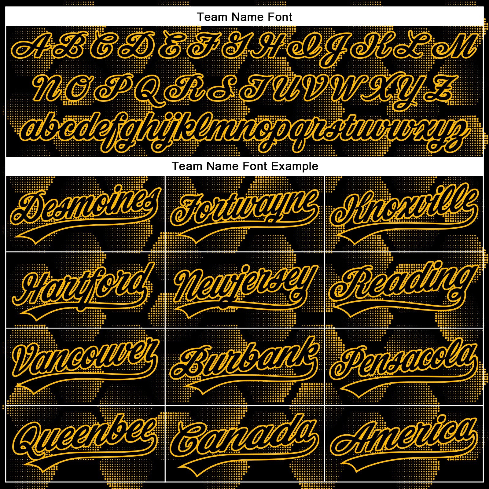 Custom Black Gold 3D Pattern Design Halftone Geometric Shapes Authentic Baseball Jersey - Sky-Custom