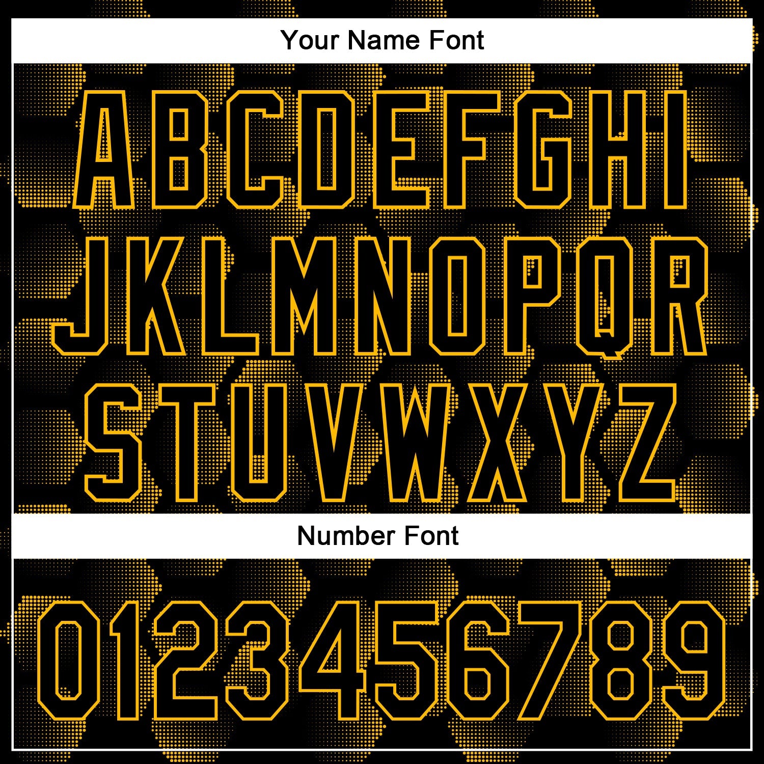 Custom Black Gold 3D Pattern Design Halftone Geometric Shapes Authentic Baseball Jersey - Sky-Custom