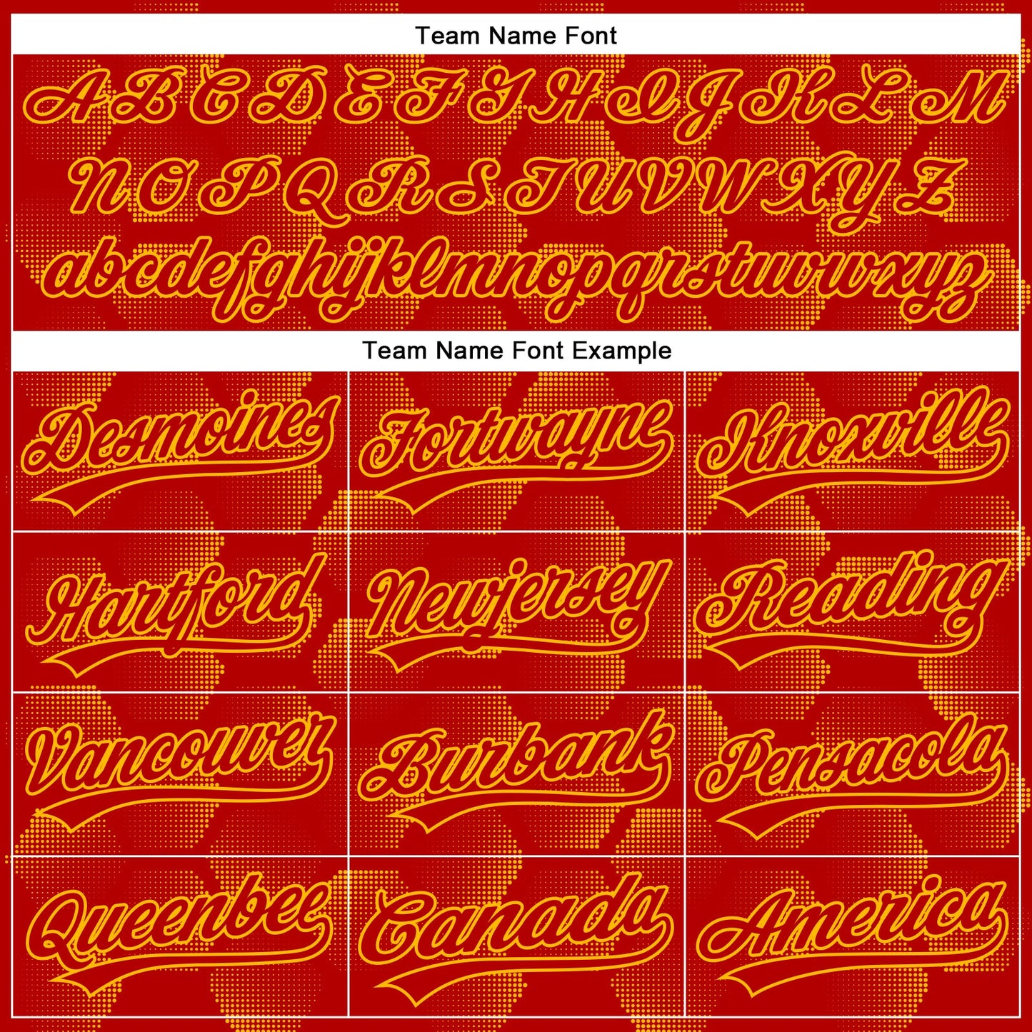 Custom Red Gold 3D Pattern Design Halftone Geometric Shapes Authentic Baseball Jersey - Sky-Custom