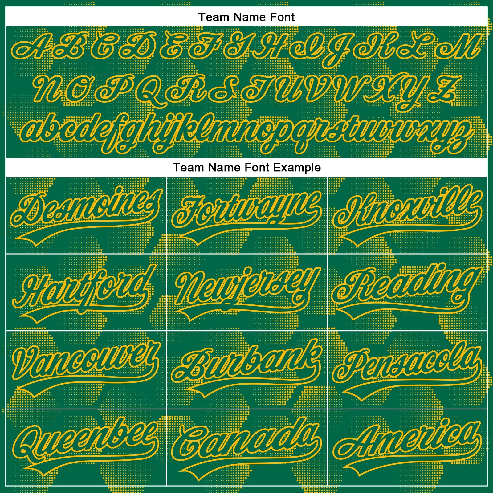 Custom Kelly Green Gold 3D Pattern Design Halftone Geometric Shapes Authentic Baseball Jersey - Sky-Custom