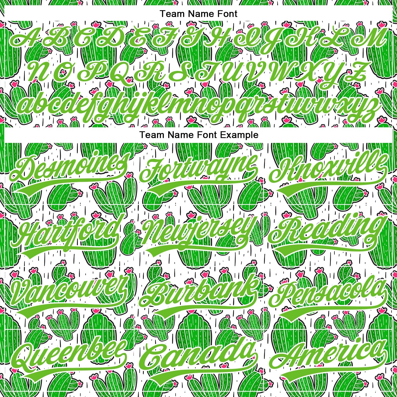 Custom White Aurora Green 3D Pattern Design Cactus Festival Authentic Baseball Jersey - Sky-Custom