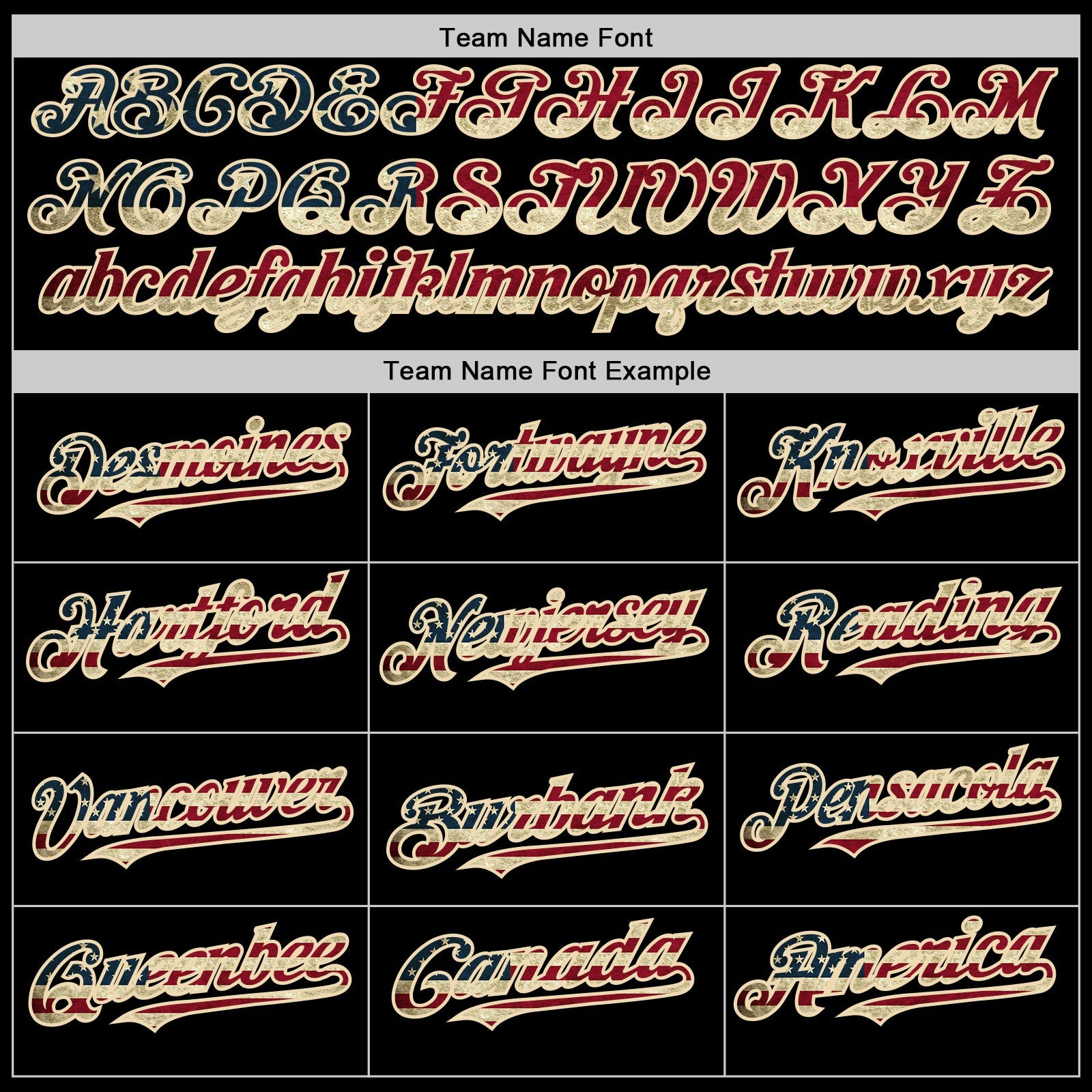 Custom Black Vintage USA Flag Red-Cream 3D Pattern Design Gradient Style Twinkle Star Authentic Baseball Jersey - Sky-Custom