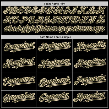 Custom Black Olive-Cream 3D Pattern Design Gradient Style Twinkle Star Authentic Baseball Jersey - Sky-Custom