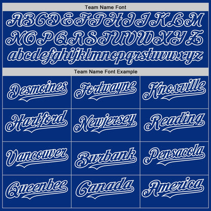 Custom White Royal 3D Pattern Design Gradient Style Twinkle Star Authentic Baseball Jersey - Sky-Custom