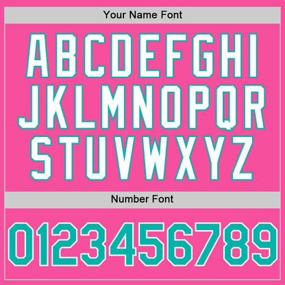 Custom Pink Aqua-White 3D Pattern Design Gradient Style Twinkle Star Authentic Baseball Jersey - Sky-Custom