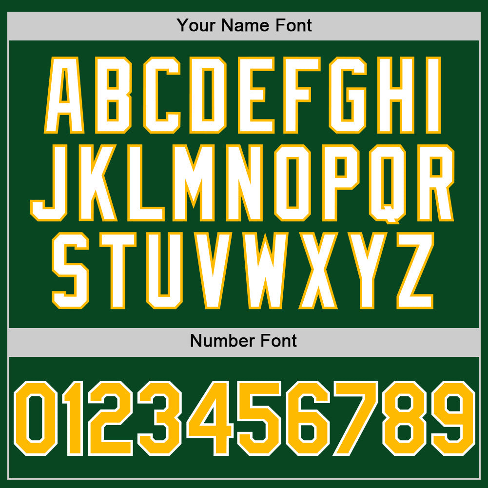 Custom Green Gold-White 3D Pattern Design Gradient Style Twinkle Star Authentic Baseball Jersey - Sky-Custom