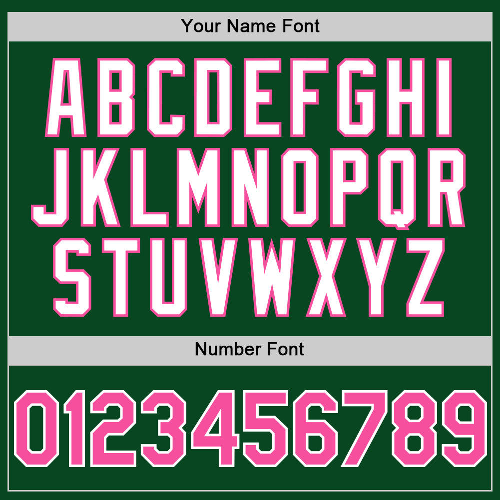Custom Green Pink-White 3D Pattern Design Gradient Style Twinkle Star Authentic Baseball Jersey - Sky-Custom