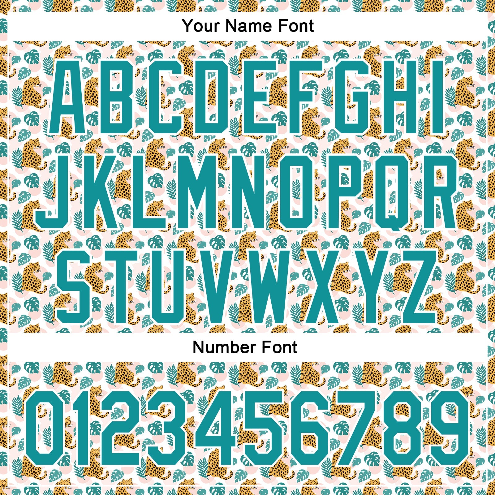 Custom White Teal 3D Pattern Design Animal Leopard Authentic Baseball Jersey - Sky-Custom