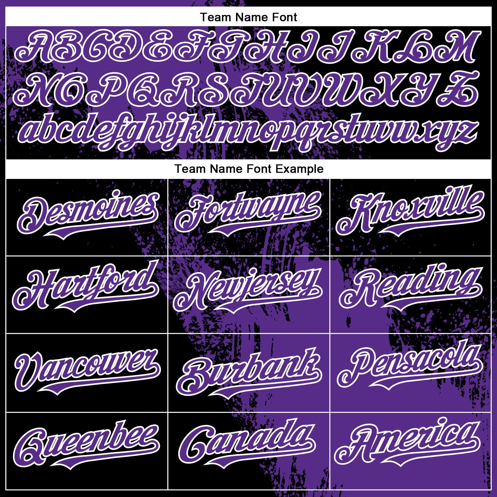 Custom Purple Black-White 3D Pattern Design Abstract Brush Stroke Authentic Baseball Jersey - Sky-Custom