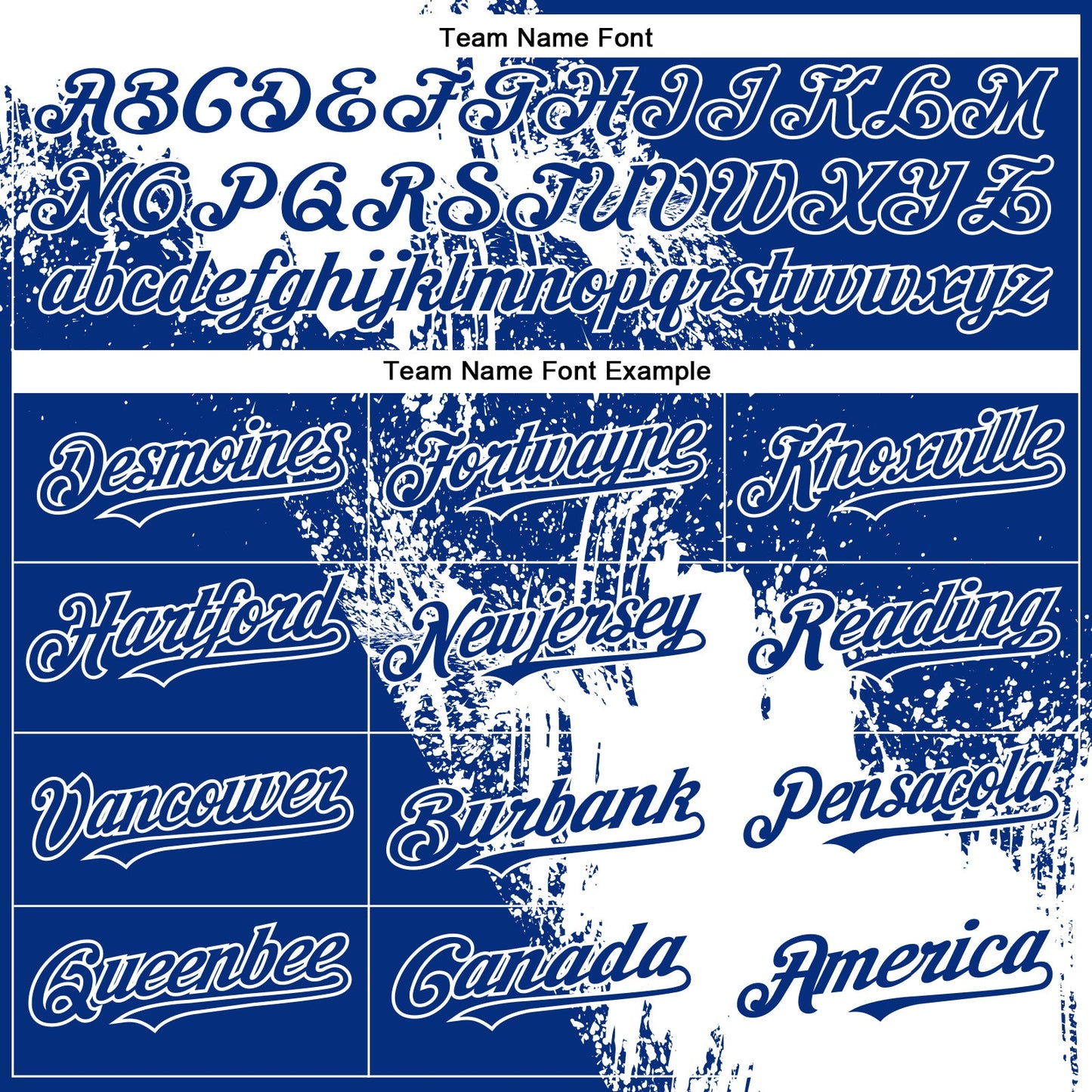 Custom White Royal 3D Pattern Design Abstract Brush Stroke Authentic Baseball Jersey - Sky-Custom