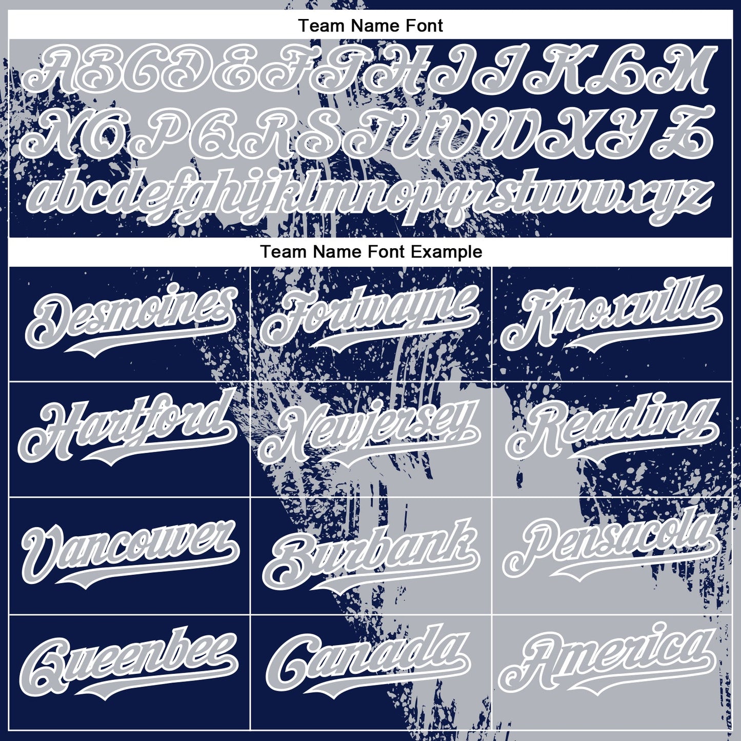 Custom Gray Navy-White 3D Pattern Design Abstract Brush Stroke Authentic Baseball Jersey - Sky-Custom