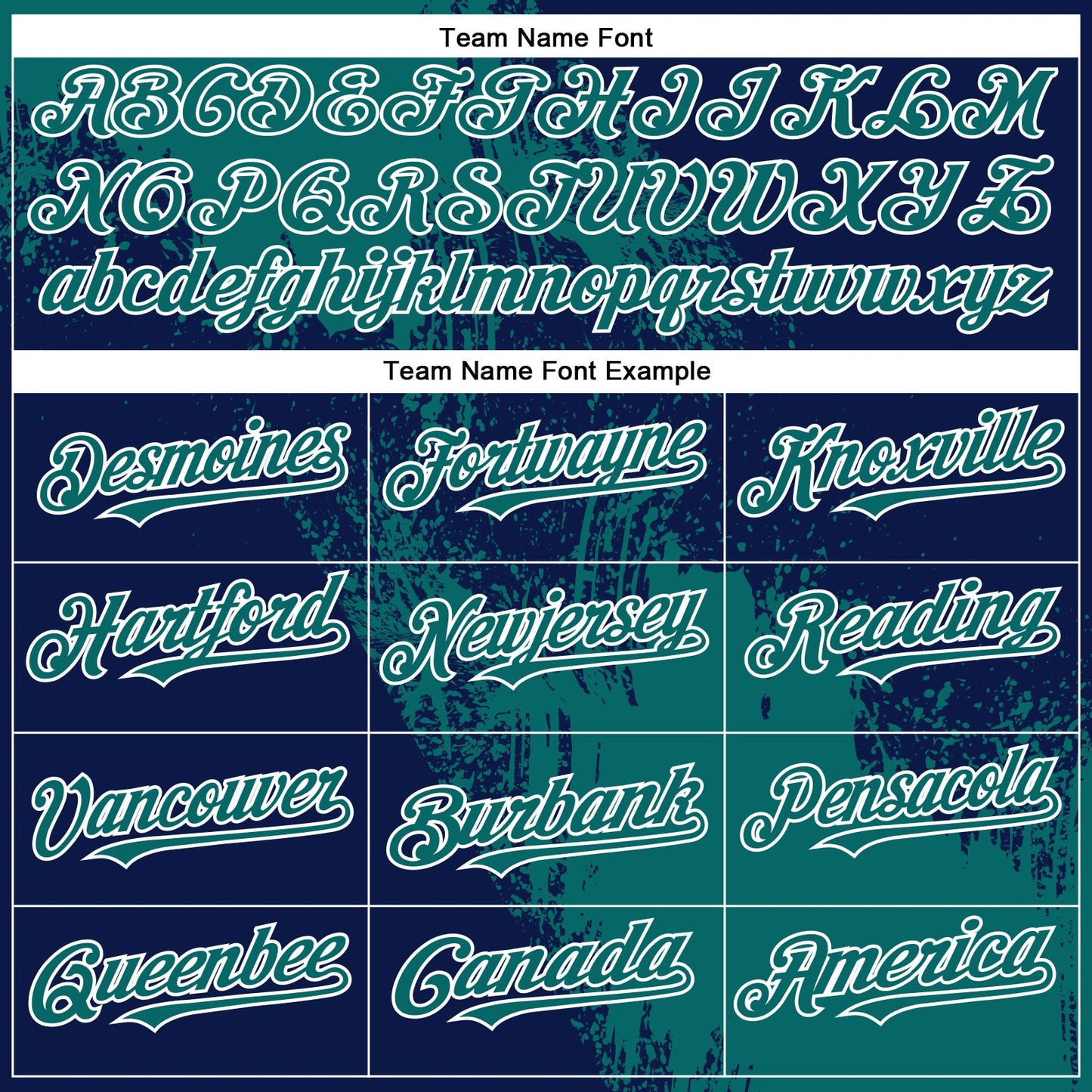 Custom Teal Navy-White 3D Pattern Design Abstract Brush Stroke Authentic Baseball Jersey - Sky-Custom