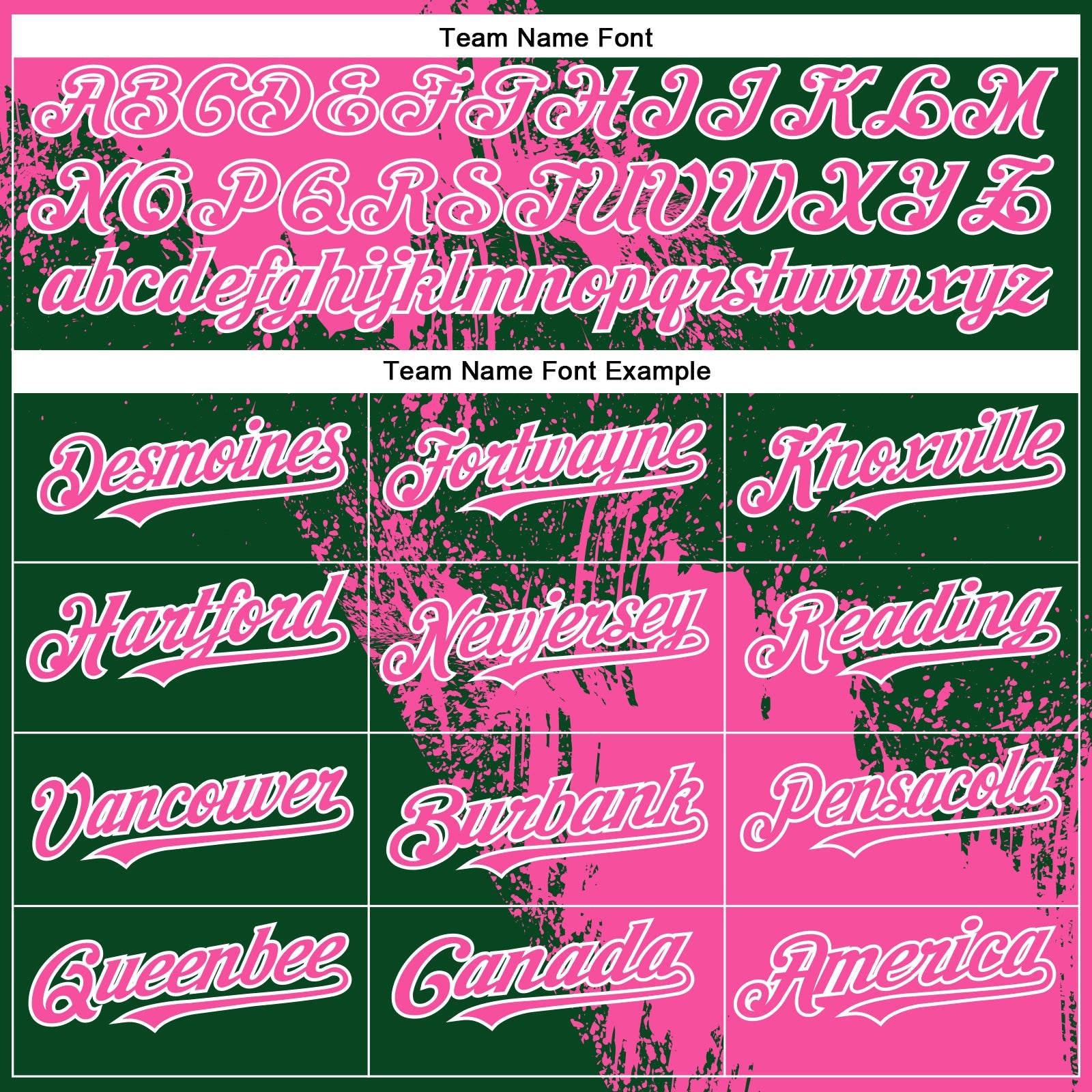 Custom Pink Green-White 3D Pattern Design Abstract Brush Stroke Authentic Baseball Jersey - Sky-Custom