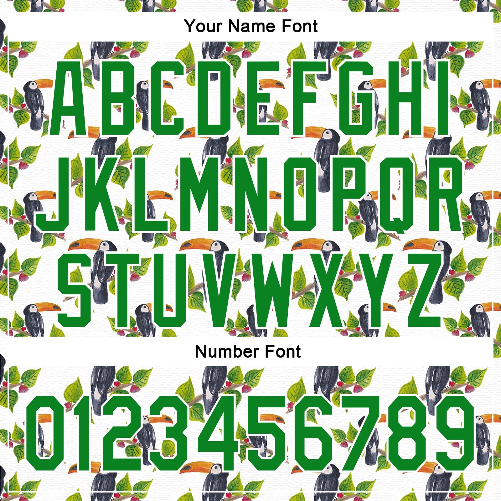 Custom White Grass Green 3D Pattern Design Animal Toucan And Tropical Hawaii Palm Leaves Authentic Baseball Jersey - Sky-Custom