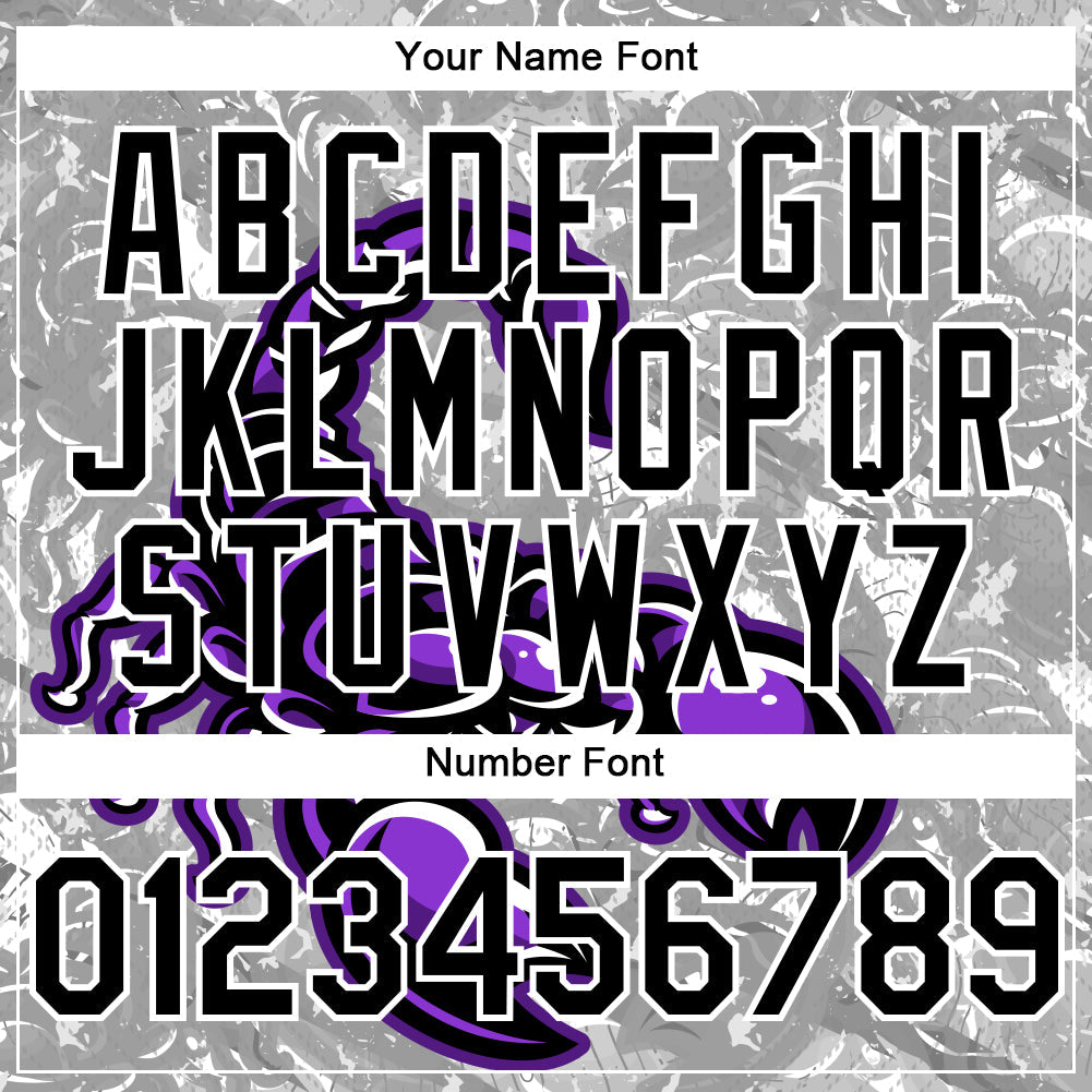 Custom Gray Black-White 3D Pattern Design Animal Scorpion Authentic Baseball Jersey - Sky-Custom