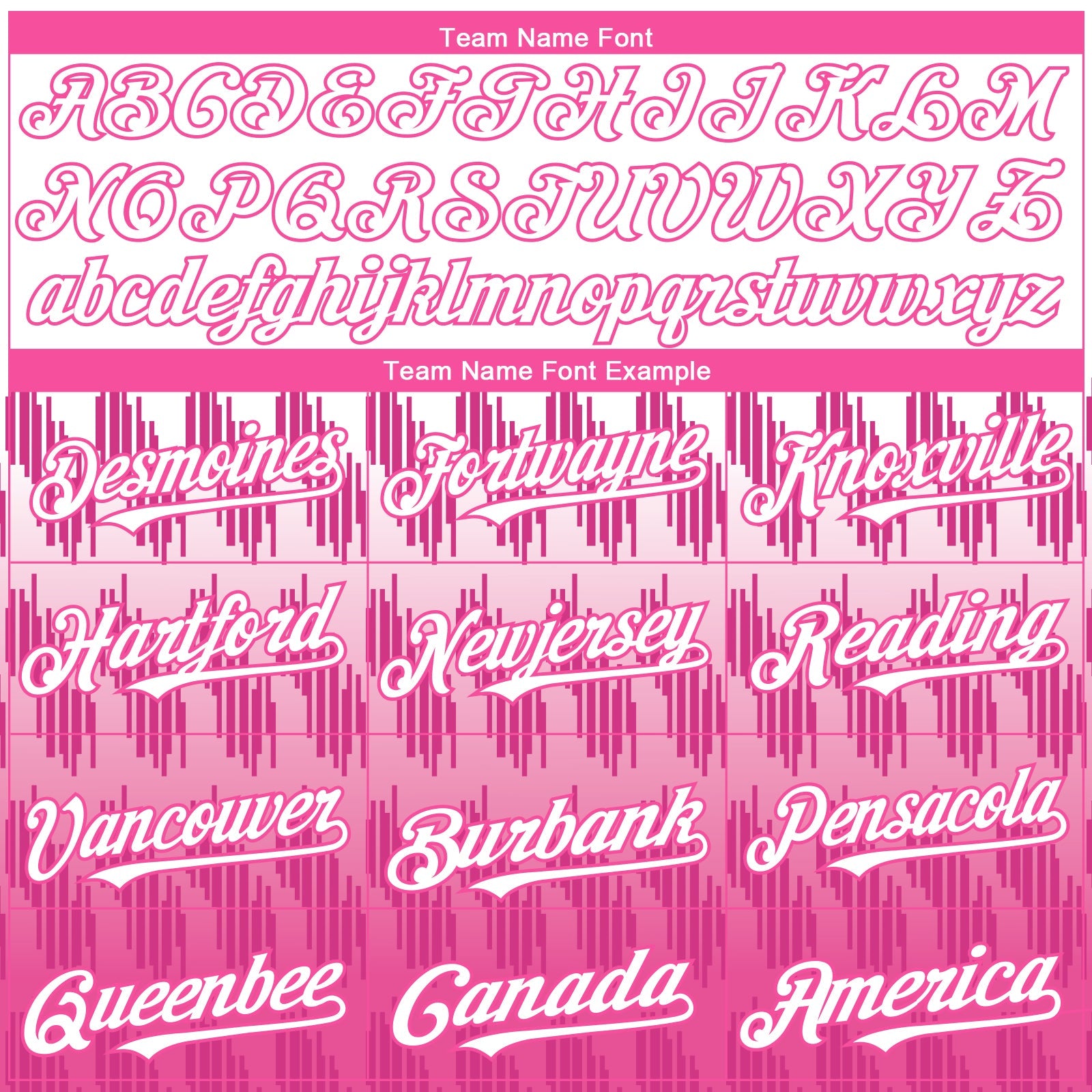 Custom White Pink 3D Pattern Design Lines Authentic Baseball Jersey - Sky-Custom