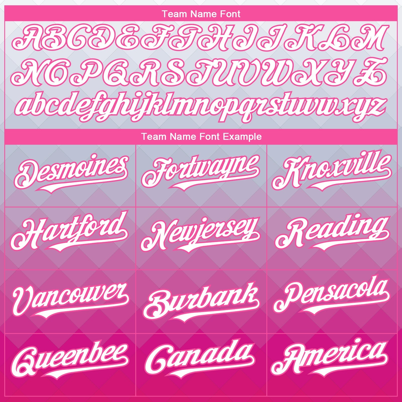 Custom Gray White-Pink 3D Pattern Design Gradient Square Shape Authentic Baseball Jersey - Sky-Custom
