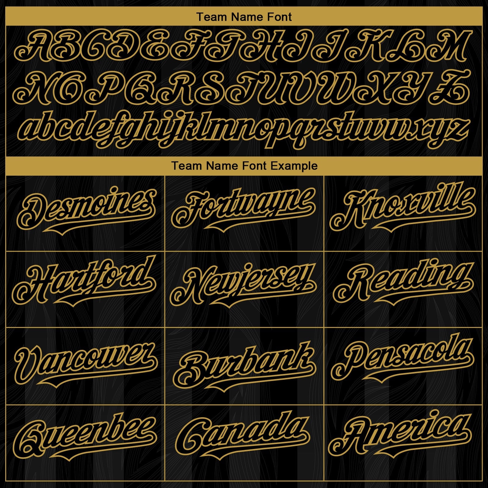 Custom Black Old Gold 3D Pattern Design Stripes Authentic Baseball Jersey - Sky-Custom
