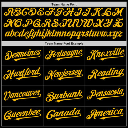 Custom Black Gold-Purple 3D Pattern Design Geometric Shapes Authentic Baseball Jersey - Sky-Custom