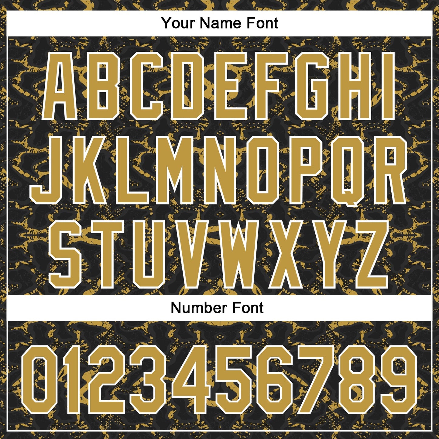 Custom Black Old Gold-White 3D Pattern Design Abstract Tiger And Zebra Authentic Baseball Jersey - Sky-Custom