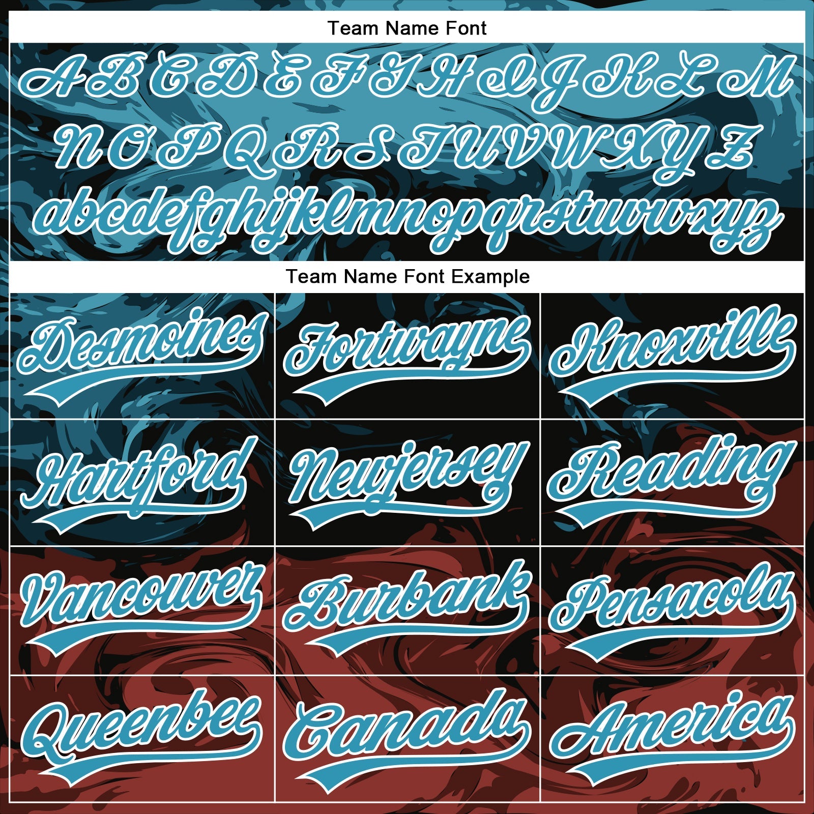 Custom Black Panther Blue Burgundy-White 3D Pattern Design Abstract Fluid Authentic Baseball Jersey - Sky-Custom
