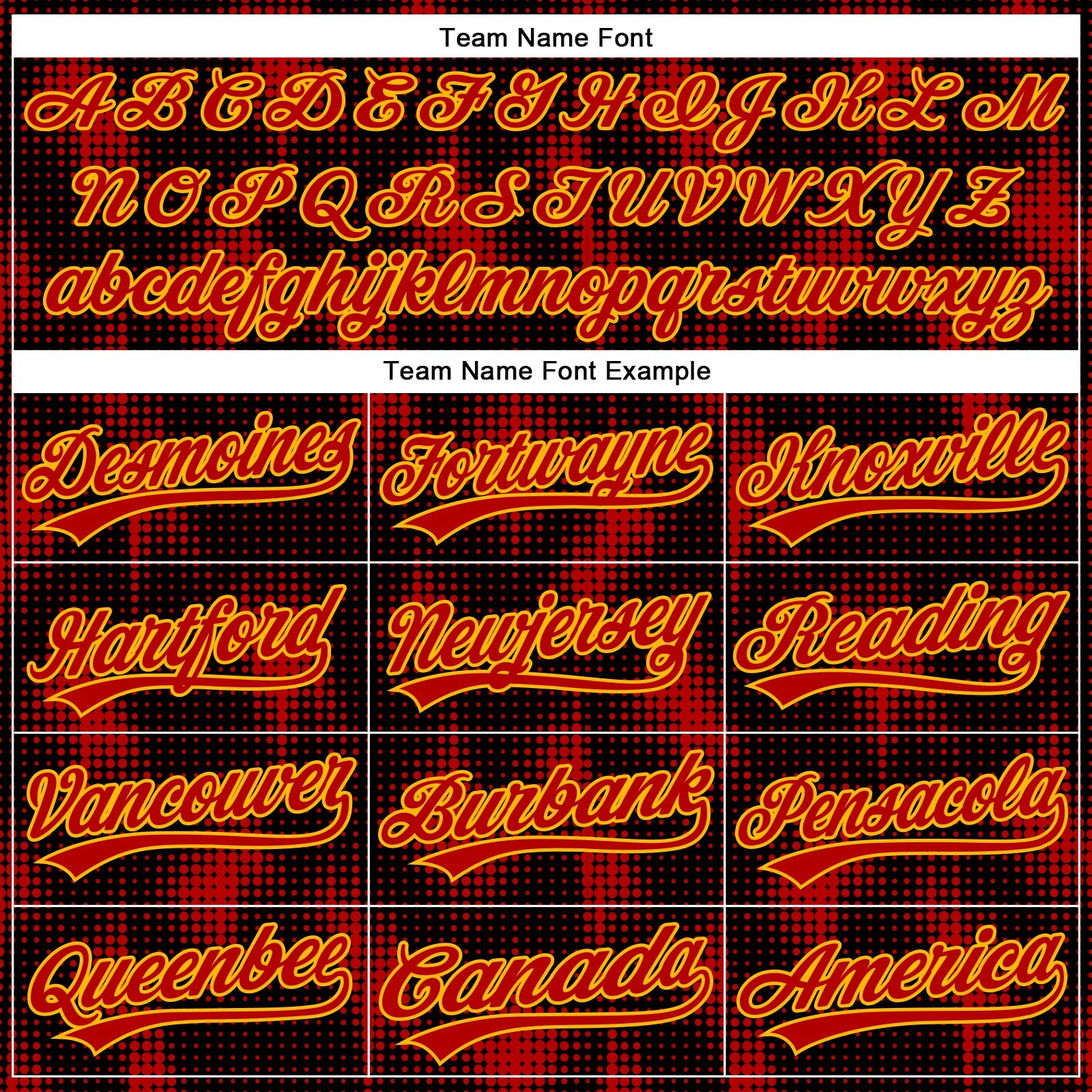 Custom Black Red-Gold 3D Pattern Design Halftone Dots Authentic Baseball Jersey - Sky-Custom