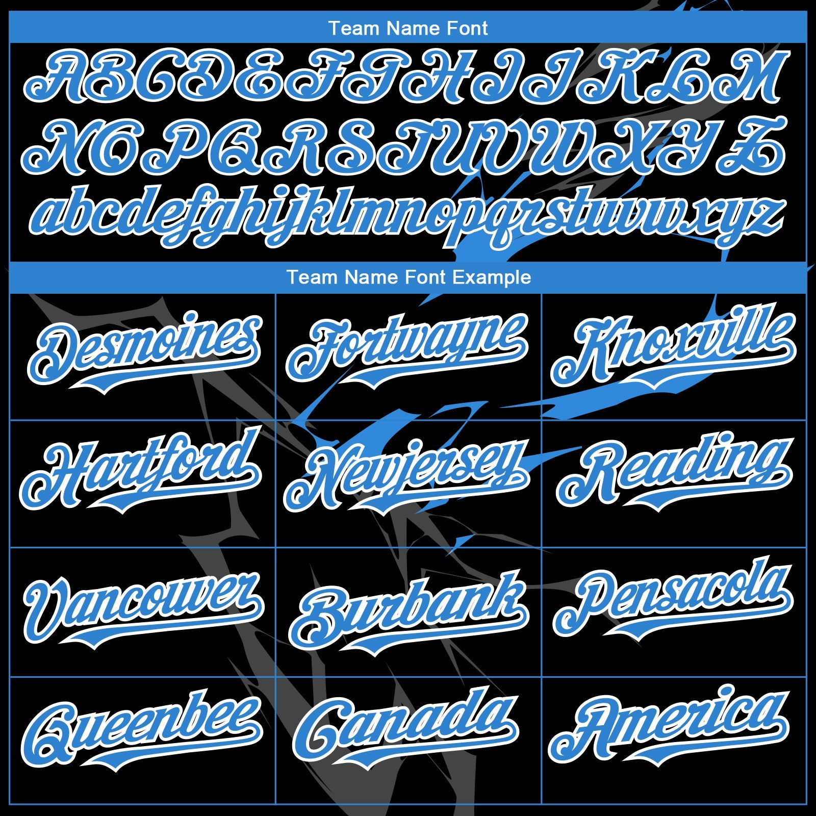 Custom Black Electric Blue-White 3D Pattern Design Lightning Authentic Baseball Jersey - Sky-Custom