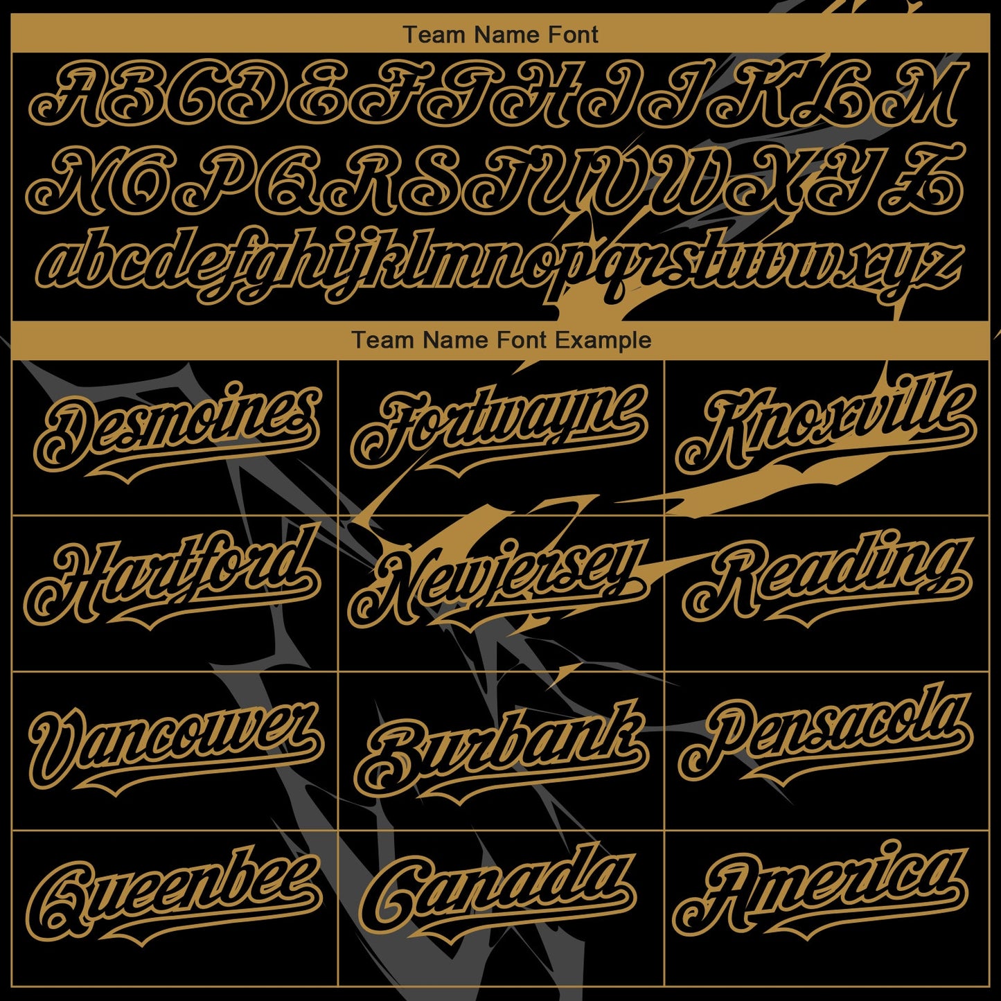Custom Black Old Gold 3D Pattern Design Lightning Authentic Baseball Jersey - Sky-Custom