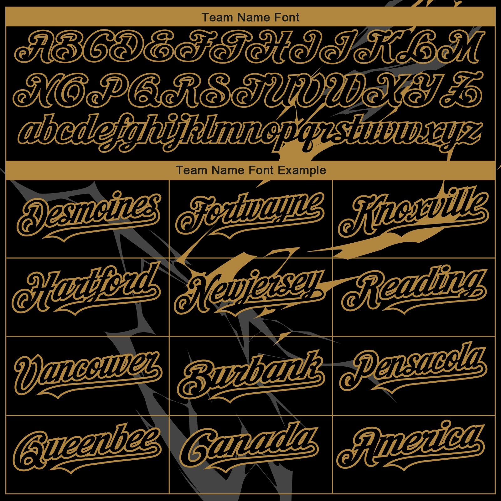 Custom Black Old Gold 3D Pattern Design Lightning Authentic Baseball Jersey - Sky-Custom
