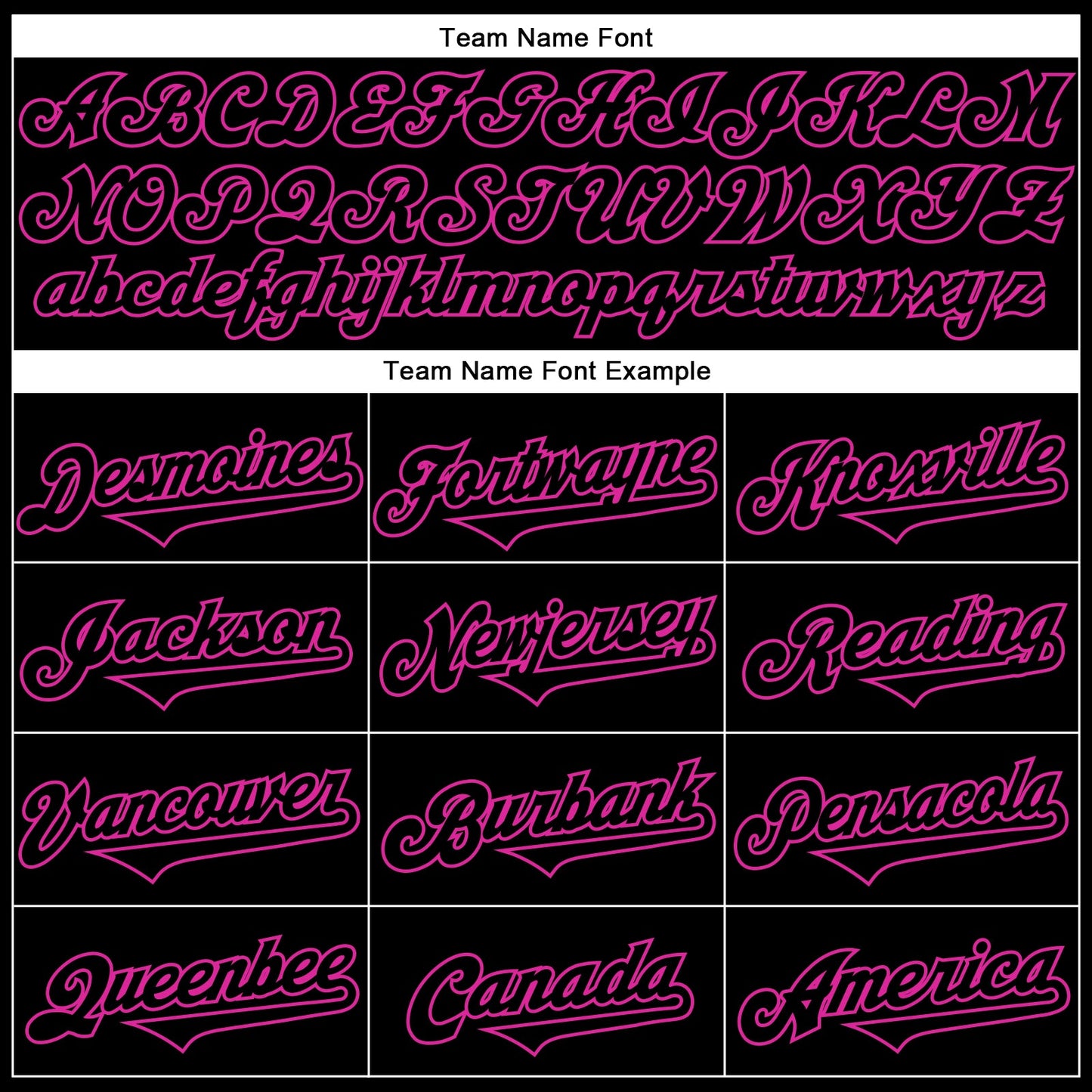 Custom Black Deep Pink 3D Pattern Design Rave Monster Authentic Baseball Jersey - Sky-Custom
