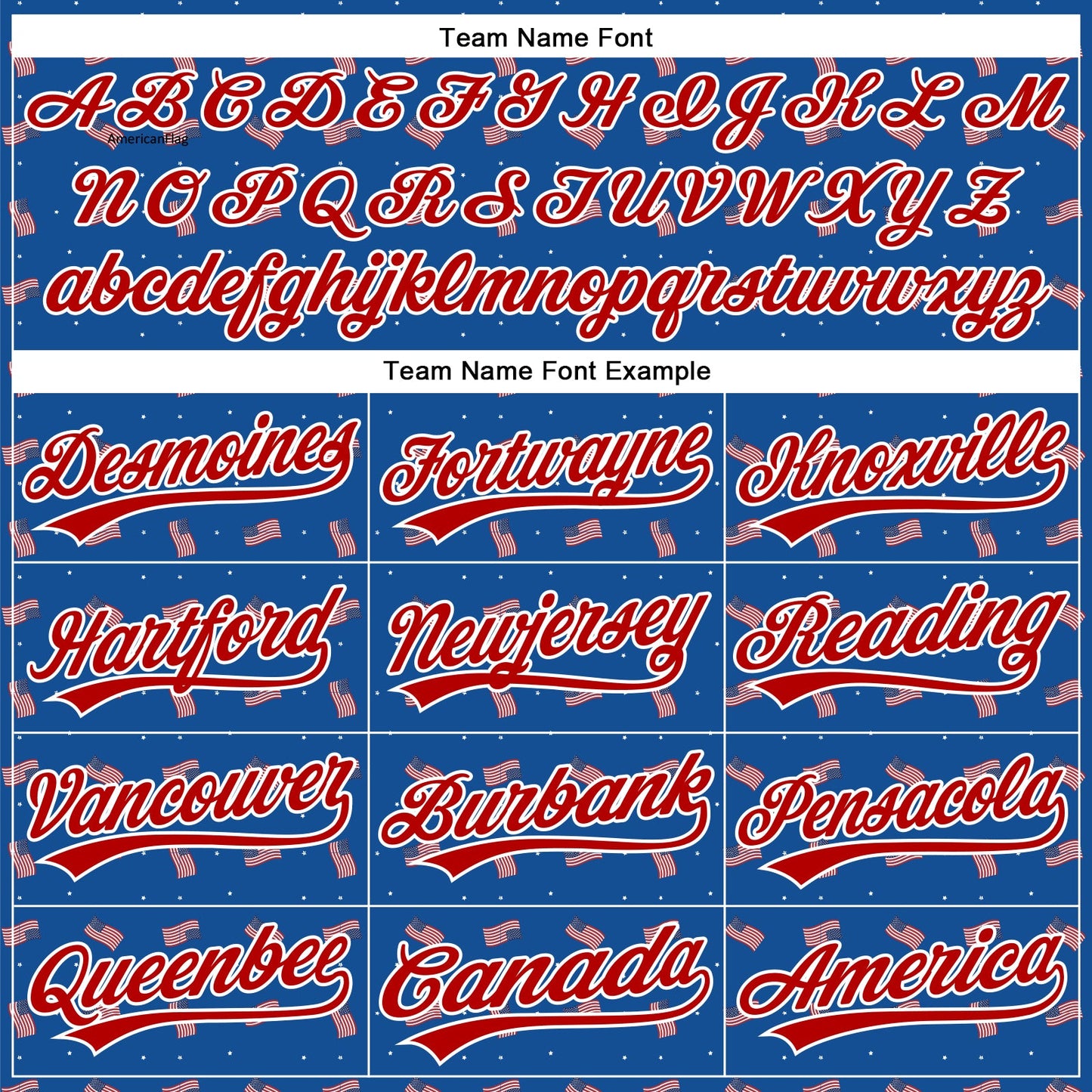 Custom Thunder Blue Red-White 3D American Flag Authentic Baseball Jersey - Sky-Custom