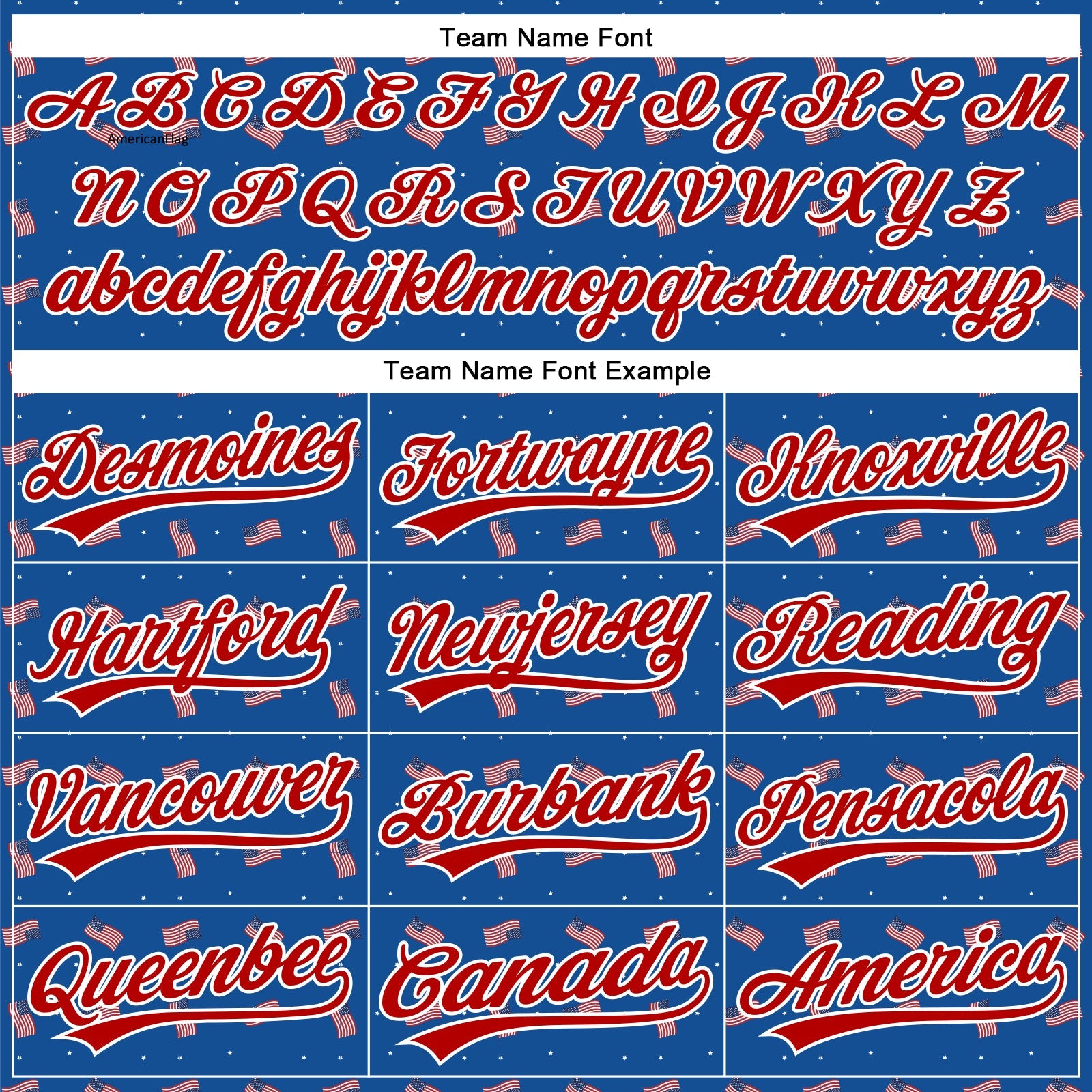 Custom Thunder Blue Red-White 3D American Flag Authentic Baseball Jersey - Sky-Custom