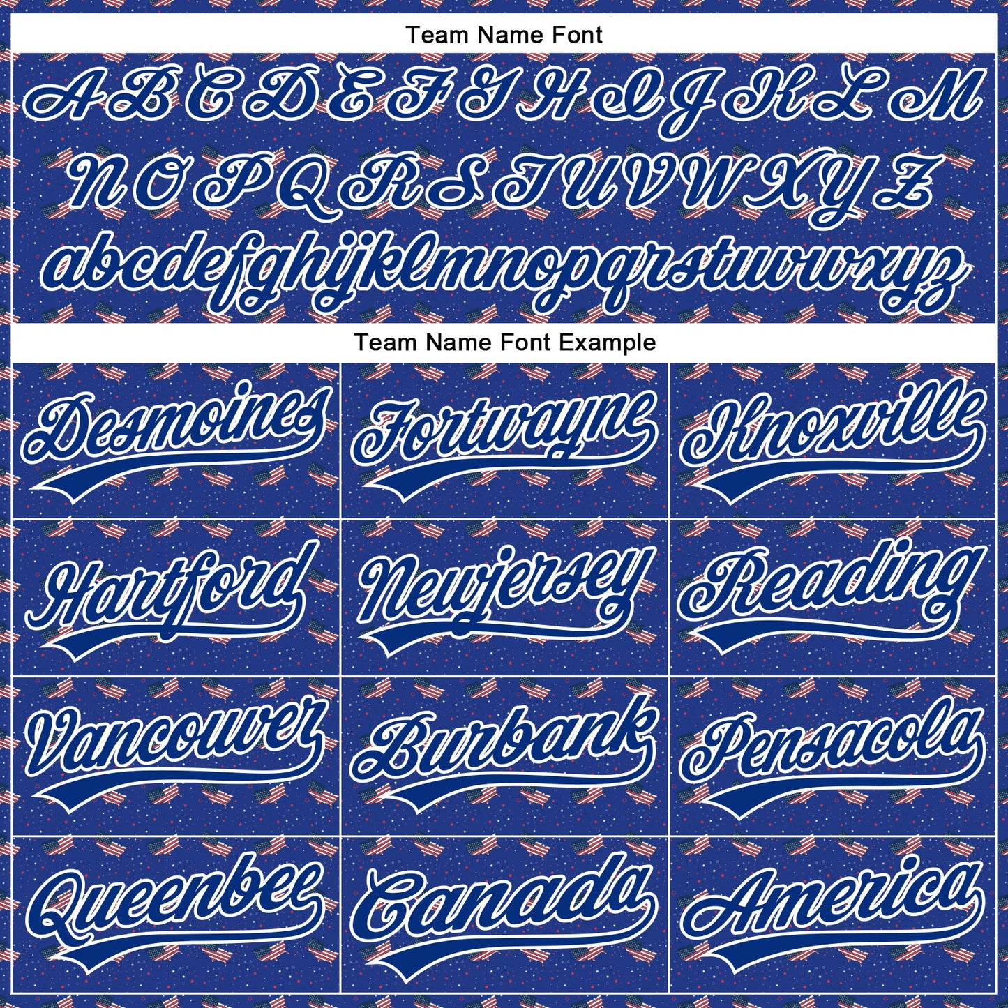 Custom Thunder Blue Red-Royal 3D American Flag Authentic Baseball Jersey - Sky-Custom