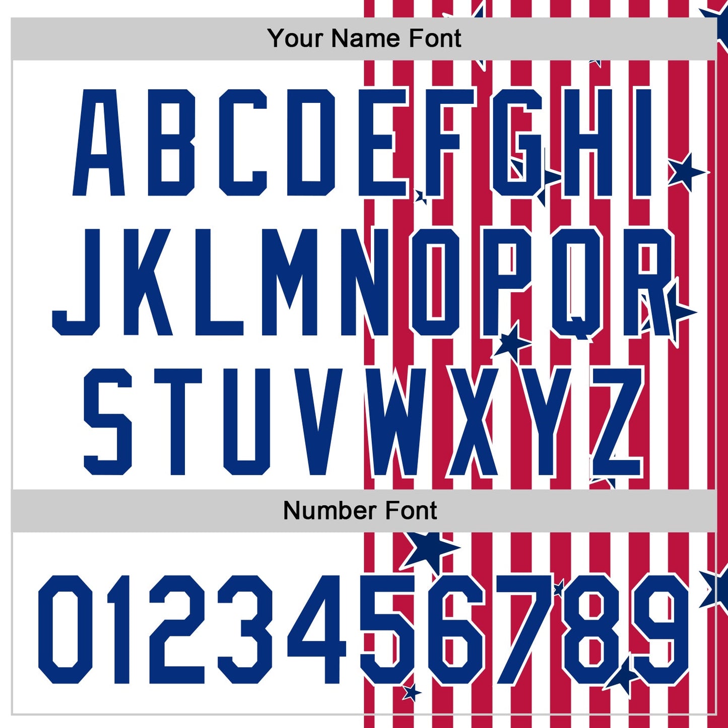 Custom White Royal Red-US Navy Blue 3D American Flag Stars Authentic Baseball Jersey - Sky-Custom