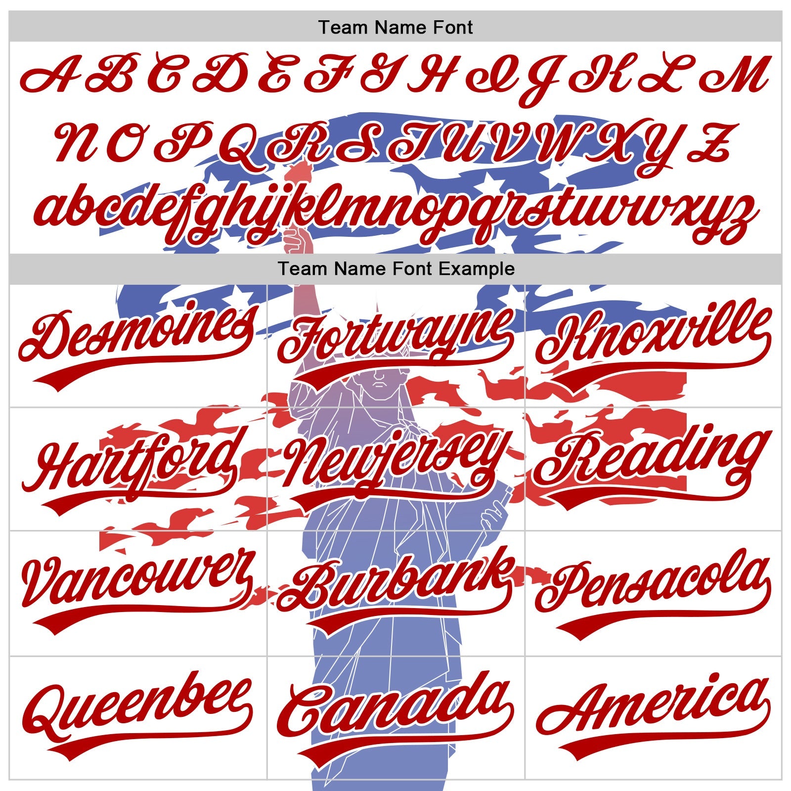 Custom White Red 3D American Flag And Statue of Liberty Authentic Baseball Jersey - Sky-Custom